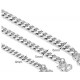 Cuban Link Chain Solid Sterling Silver Cuban Chain Necklace for Men Women Unisex